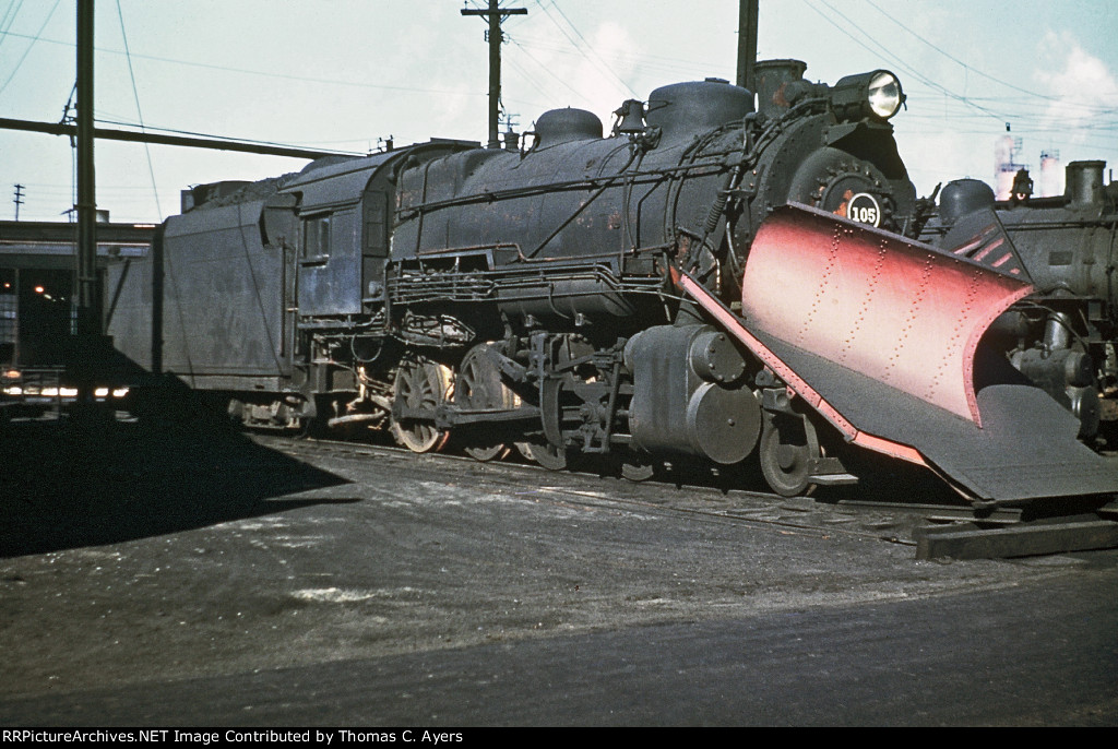 LIRR 105, H-10S, 1951